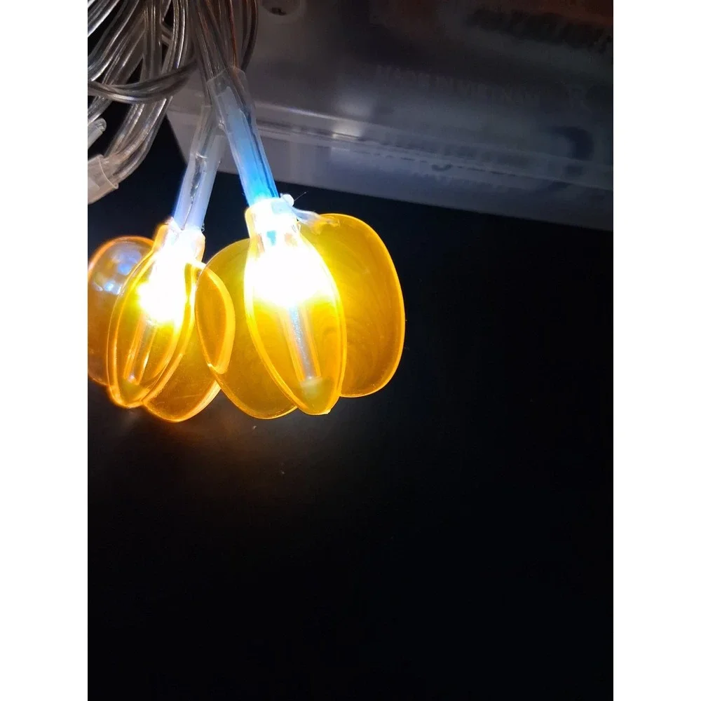 3 Set Bundle Halloween Jack-'O-Lantern, Mini Pumpkin & Orange String Lights READ